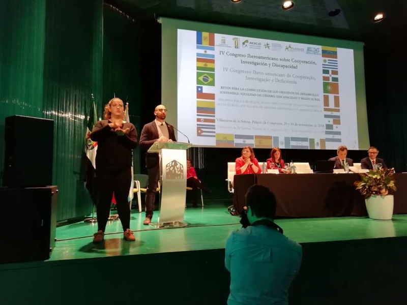 El director de la AEXCID defiende la transversalidad de la cooperación en el IV Congreso Iberoamericano sobre Cooperación, Investigación y Discapacida