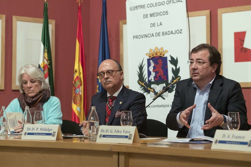 El presidente de la Junta destaca el trabajo de las instituciones para preservar el acervo cultural de Extremadura