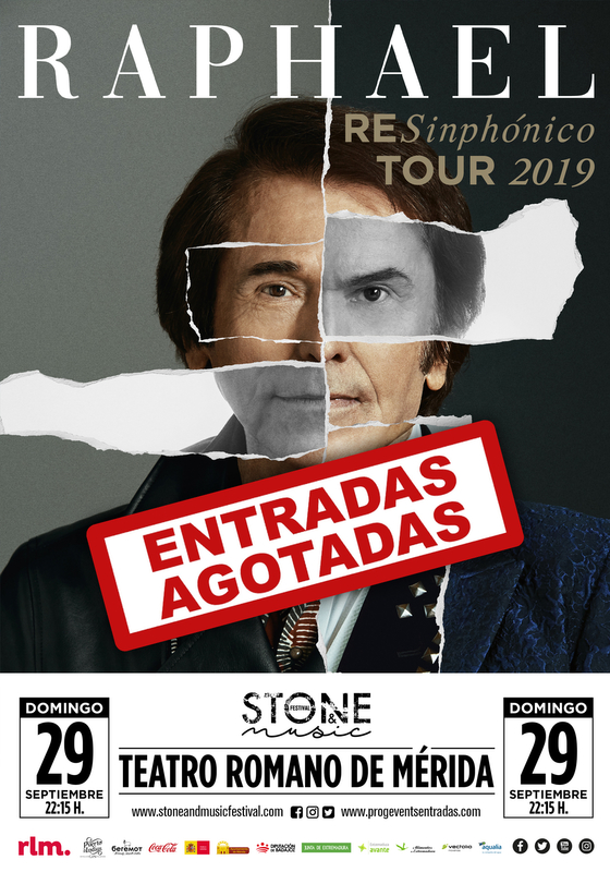 Raphael agota las entradas para su concierto en el Stone & Music Festival de Mérida