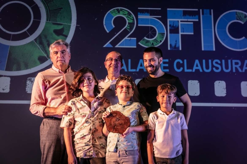La consejera de Cultura, Turismo y Deportes asistió a la gala de clausura del 25 Festival Ibérico de Cine