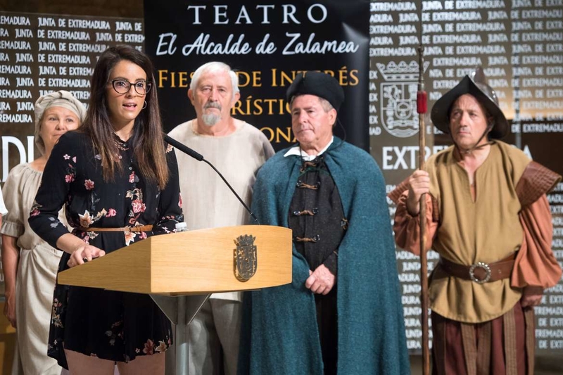 La representación de 'El alcalde de Zalamea' llega a su vigesimosexta edición con la declaración como Fiesta de Interés Turístico Nacional