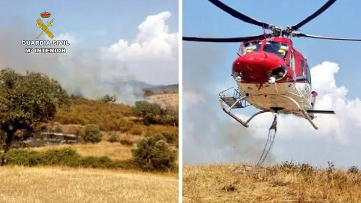 La Guardia Civil detuvo e investigó a un total de 38 personas por su implicación en incendios forestales en lo que va de año 