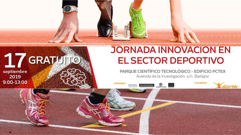 La Oficina para la Innovación de Fundecyt-PCTEX celebrará el 17 de septiembre la primera 'Jornada sobre Innovación en el Sector Deportivo'