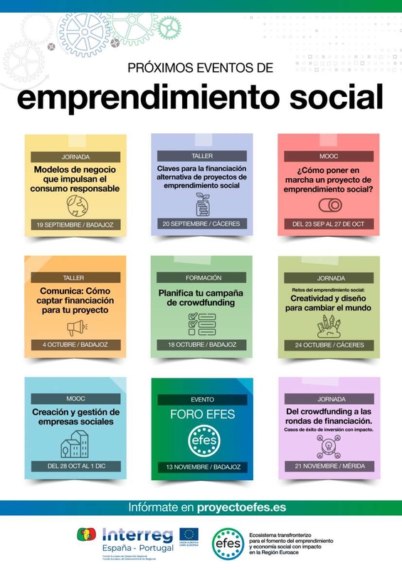 La Dirección General de Empresas desarrollará en los próximos meses diversas acciones para potenciar el emprendimiento social