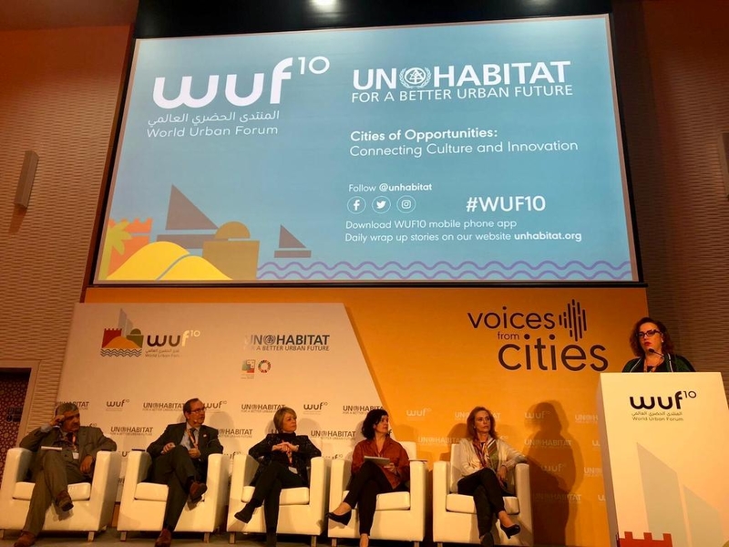 Eulalia Moreno aboga en Abu Dhabi por una política urbanística basada en la simplificación, la transparencia y la participación
