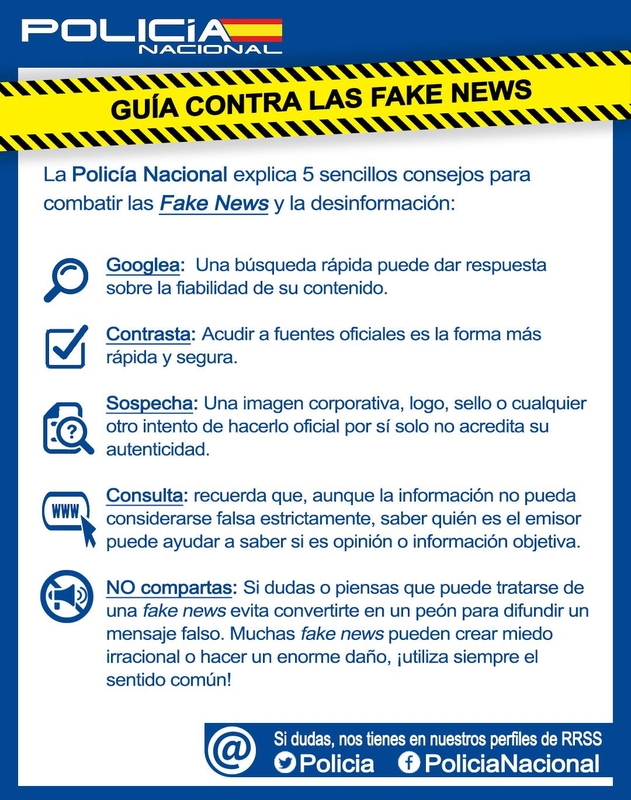 Nace la primera guía para evitar ser manipulados por las fake news