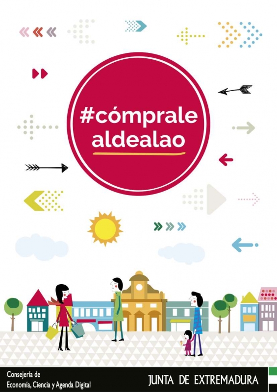 La Junta lanza la campaña #cómpralealdealao de promoción al consumo y compra en el comercio de proximidad de Extremadura