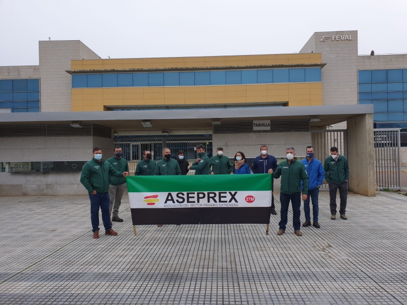 Aseprex anuncia que están dando una tregua por el Covid pero que volverán a la lucha por conseguir unos precios dignos para el sector primario