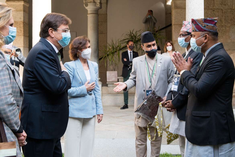 Reunión con el presidente de la Asamblea Nacional de Nepal