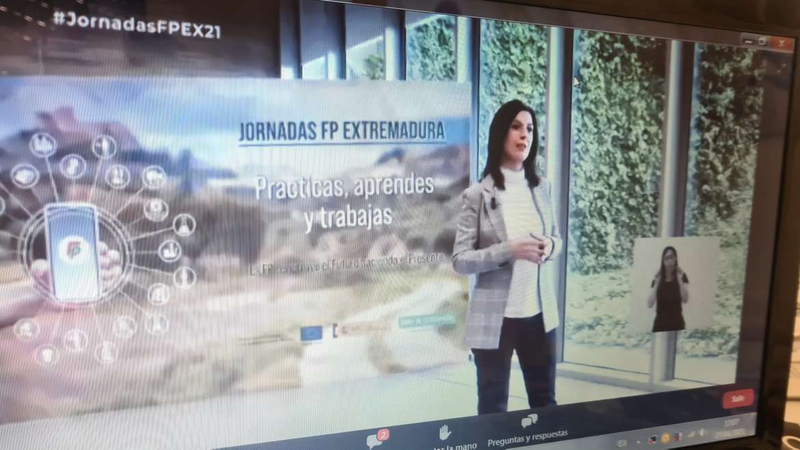 Esther Gutiérrez anuncia la inversión de 7,2 millones de euros en FP para elaborar un plan de formación ambicioso el próximo curso