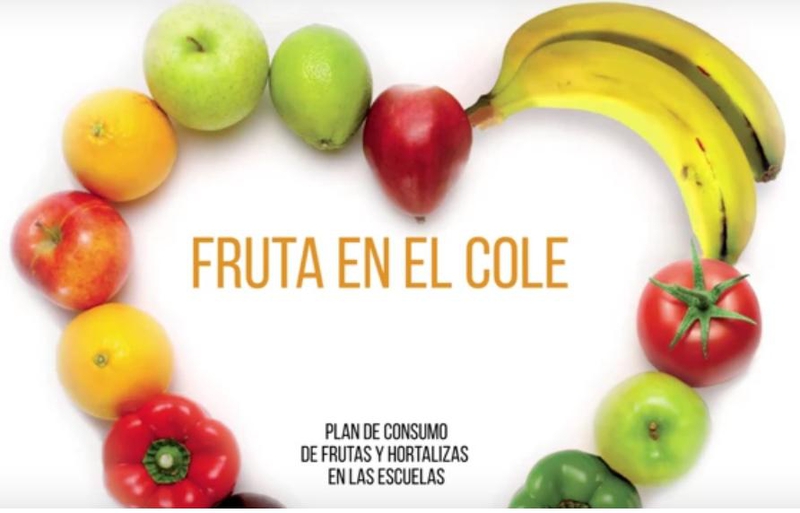 Comienza el Programa Escolar de Consumo de Frutas y Hortalizas, que llega a 396 colegios de Extremadura