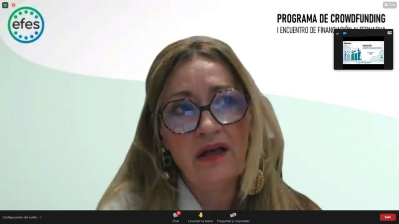 Ana Vega destaca el papel de la financiación alternativa para impulsar los proyectos de emprendimiento social