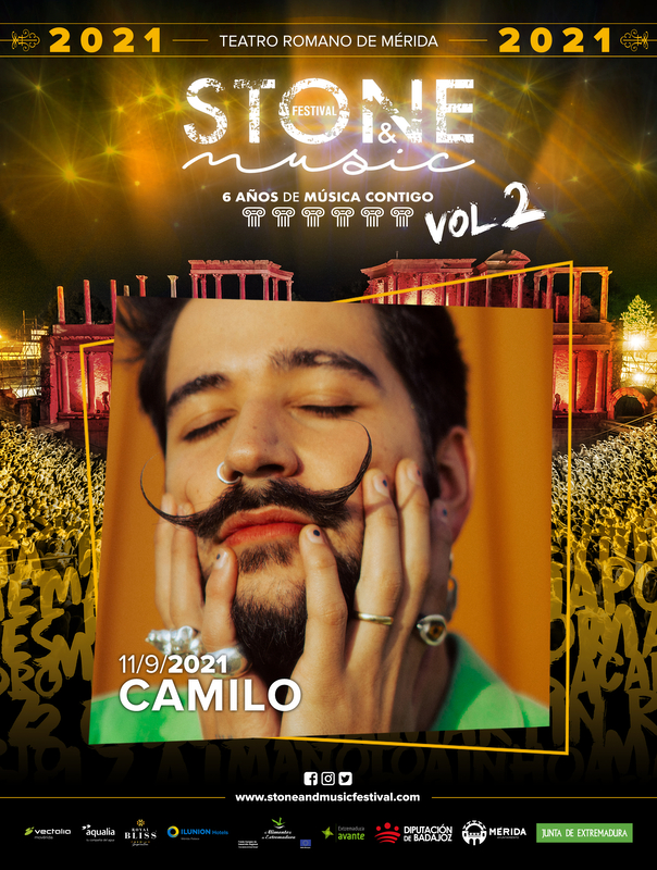 El colombiano Camilo estará en Stone&Music Festival  en su primera gira por España