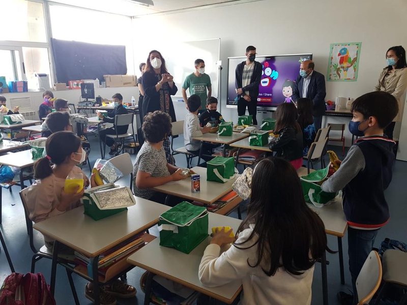 El director de la PAC destaca el incremento de centros escolares en Extremadura acogidos al Programa Escolar de Consumo de Frutas y Hortalizas