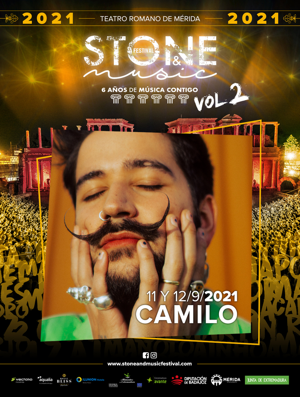 Camilo sigue los pasos de Perales y ofrecerá un segundo concierto en el Stone&Music Festival 