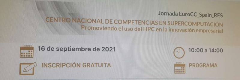 Una jornada en la que participa COMPUTAEX dará a conocer la oferta de servicios de supercomputación a las empresas