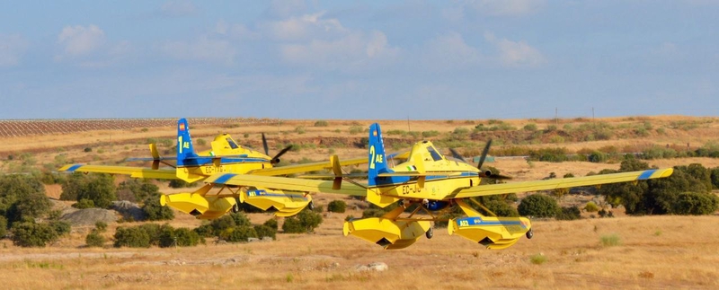El Plan INFOEX interviene a lo largo de la última semana en 3 incendios forestales
