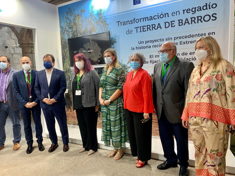 García Seco: ''El regadío es la joya de la corona de la agricultura extremeña y española''