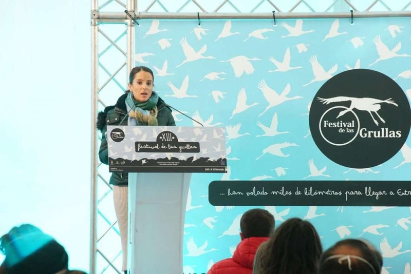 La consejera Nuria Flores subraya el liderazgo del sector turístico extremeño en la observación de aves