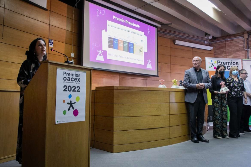 Fernndez Vara destaca el papel de las administraciones pblicas en materia de accesibilidad para alcanzar la plena igualdad