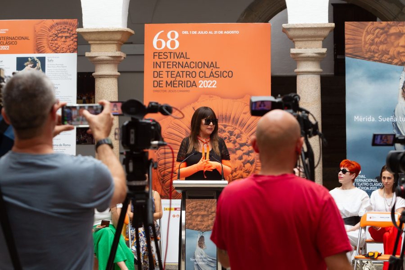 ''Julio César'' el espectáculo del Complejo Teatral de Buenos Aires inaugura el Festival de Mérida 