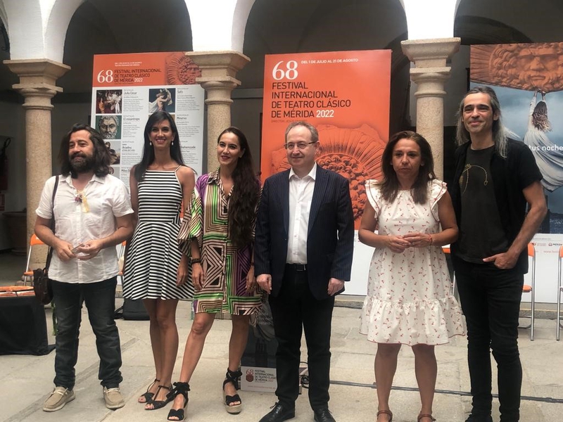 García Cabezas destaca la apuesta del Festival Internacional de Teatro Clásico de Mérida por el flamenco