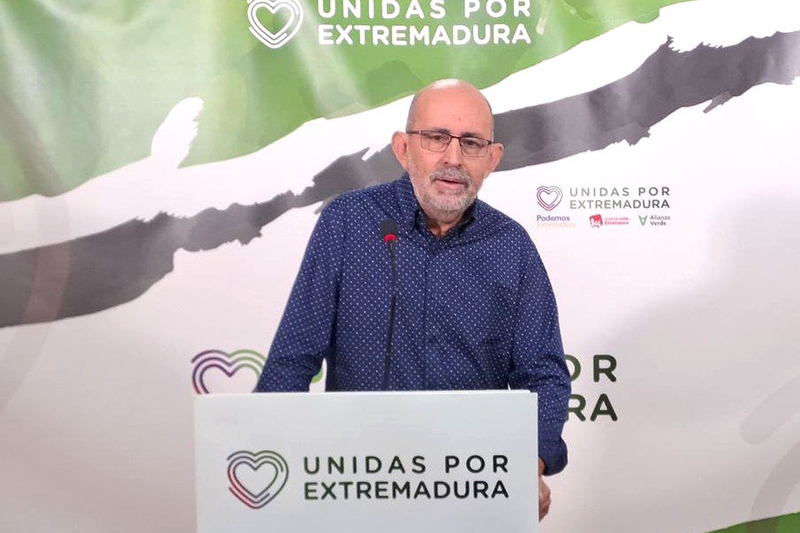 Unidas por Extremadura critica que Guardiola ''está defendiendo más los intereses de su partido que de los extremeños''
