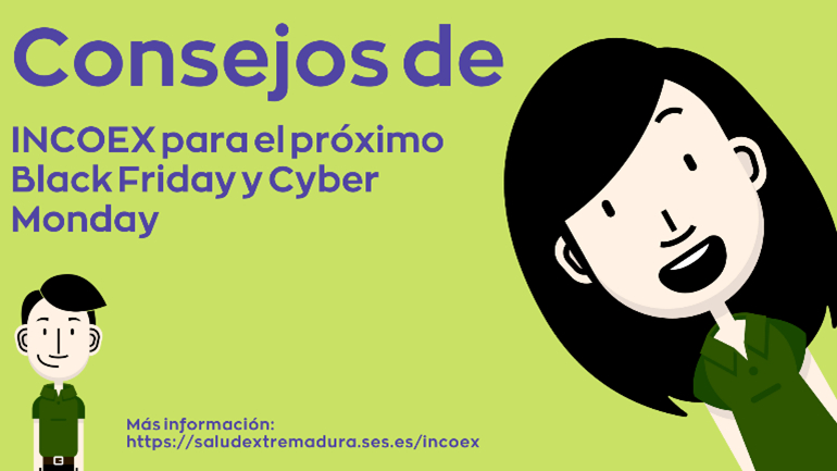 El INCOEX aconseja hacer un consumo responsable en el Black Friday