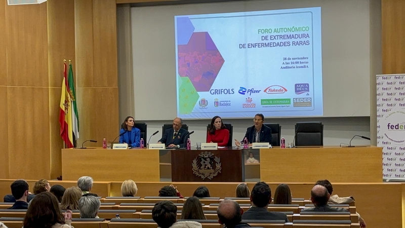 García Espada confirma que en Extremadura existen unas 60.000 personas que padecen alguna enfermedad rara