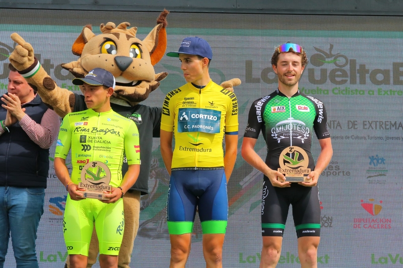 El murciano José Luis Faura gana la Vuelta Ciclista a Extremadura tras tres días de competición