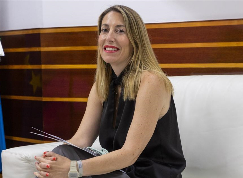 María Guardiola se encuentra ya en su domicilio y espera recibir 'pronto' el alta médica
