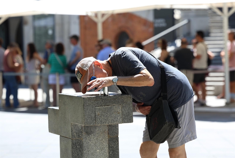 Casi toda Extremadura permanecerá este lunes en aviso amarillo por altas temperaturas
