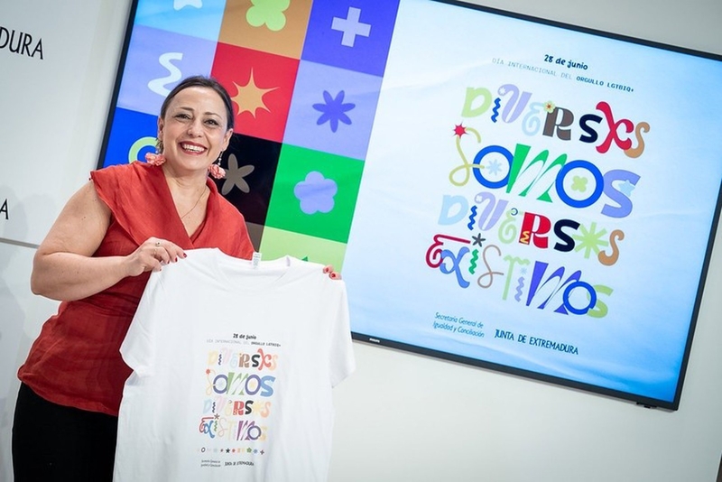 Extremadura pone en marcha la campaña 'Diversxs somos, diversxs existimos' con motivo del Día del Orgullo