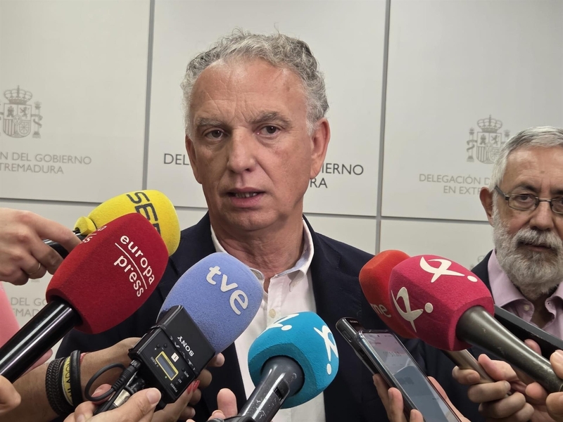 El delegado del Gobierno en Extremadura reafirmado que 'nunca' dijo que fuera diplomado universitario