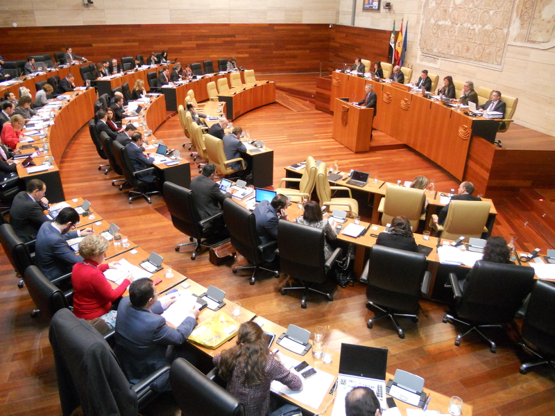 El Parlamento de Extremadura insta al Gobierno a mantener la actual estructura del Ministerio de Defensa