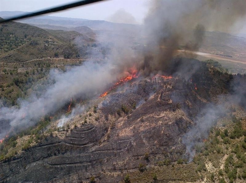 La época de peligro alto de incendios forestales en Extremadura comenzará a partir del 1 de junio