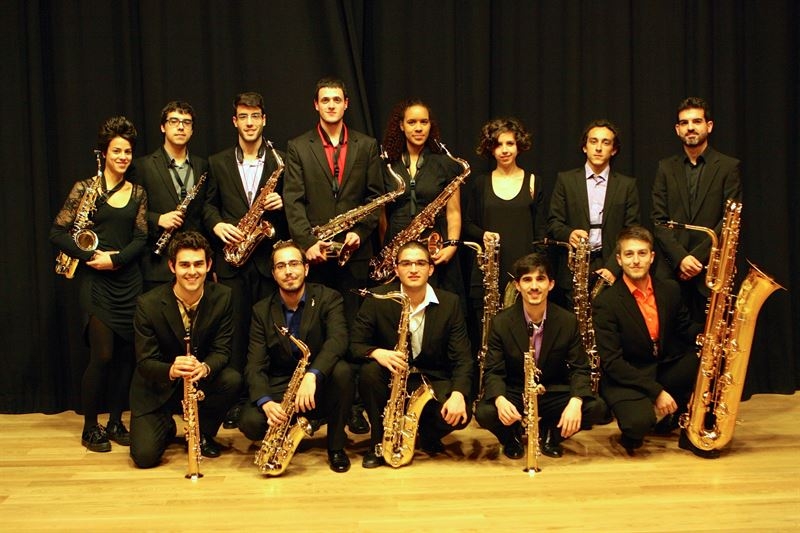 El Ensemble de Saxofones del Conservatorio de Castilla y León estrena una obra del extremeño José Ignacio de la Peña
