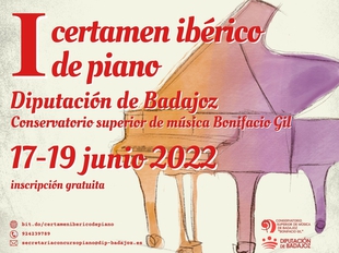 El primer Certamen Ibérico de Piano de la Diputación de Badajoz, organizado por el Conservatorio Superior de Música, se presenta este año como novedad