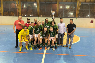 E. F. Morala. se alza con el Trofeo Diputación de Cáceres de Fútbol Sala
