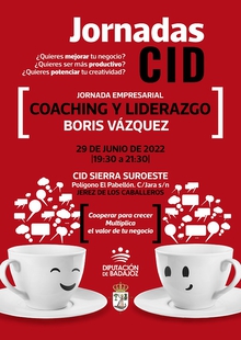 La Diputación organiza una jornada en Jerez sobre 'Coach y Liderazgo Empresarial'