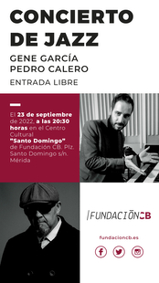 Gene García y Pedro Calero en concierto en Mérida