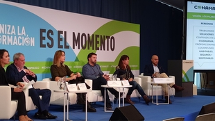 La Diputación de Badajoz expone sus proyectos de energía renovable y sostenibilidad en Madrid