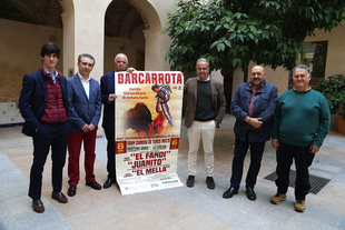 El novillero de la Escuela Taurina de Badajoz, Sergio Domnguez, debuta con picadores en Barcarrota