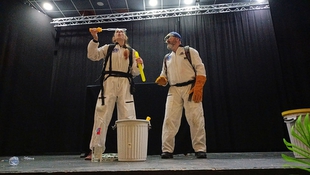 Menos plstico desechable y mucho teatro didctico para celebrar el Da Mundial del Agua