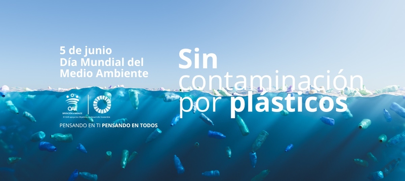 El OAR se une a la reivindicación del Día Mundial del Medio Ambiente: 'Sin contaminación por plásticos'