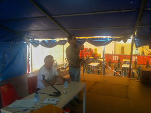 La Diputacin de Badajoz ha participado en la subasta de ganado de la XIII Feria Agroganadera de Siruela