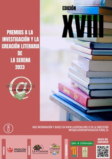 XVIII edición de los 'Premios a la Investigación y la Creación Literaria de La Serena'
