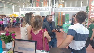 La Oficina 'Acelera Pyme Rural' de Badajoz, presente en el XXXVIII Saln del Ovino