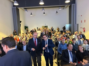 El presidente de la Diputación de Badajoz destaca el papel clave de las empresas para afrontar los retos de la sociedad actual