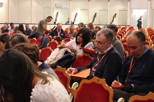 Clausura de las jornadas municipales del OAR celebradas en Almendralejo